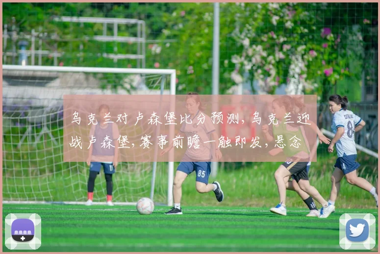 乌克兰对卢森堡比分预测,乌克兰迎战卢森堡,赛事前瞻一触即发,悬念重重